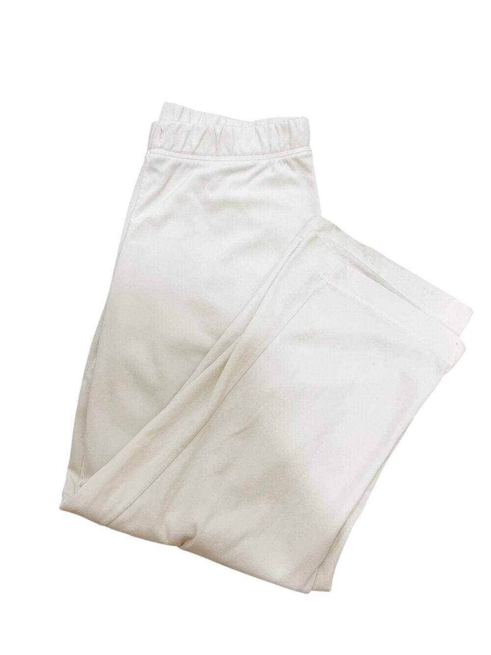 Ralph Lauren Blue Label White Cream Fleece Pants Large